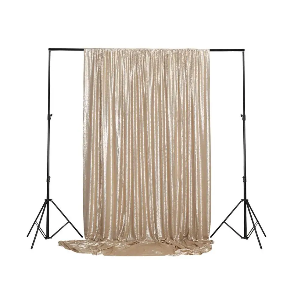 Matte Gold Sequin Curtain Backdrop Photo Panels Photo/Pics Wedding | Дом и сад
