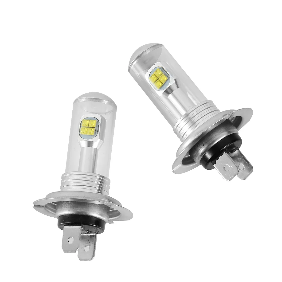 

2X 80W H7 CREE LED COB Bulb Fog Light White 6000K High Power Lamp Bright Foglight, Signal Light, Reading Light