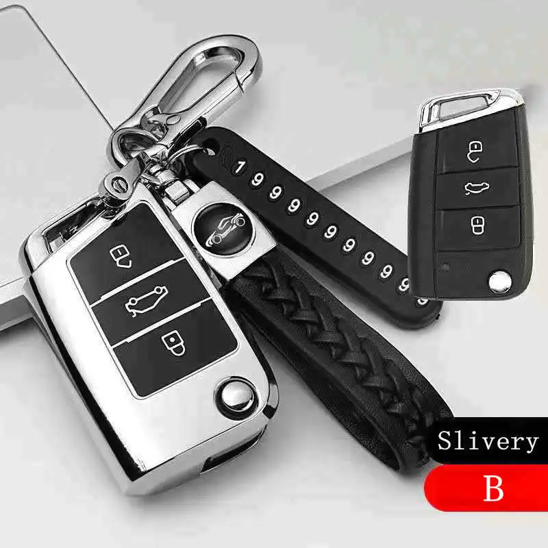 

Чехол для ключа Golf 6 MK6 Golf 7 Mk7 Tiguan MK2 Touran Passat B6 b7l b8l POLO CC