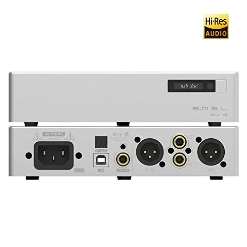 SMSL SU 8 V2 Hi fi аудио DAC ES9038Q2M * 2 DSD 64/512 PCM 32 бит/768 кгц USB оптический коаксиальный