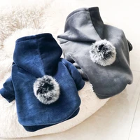 soft velvet fabric dog clothes for small dogs warm pet hoodie for yorkies chihuahua puppy clothing for bulldog pitbull apparel
