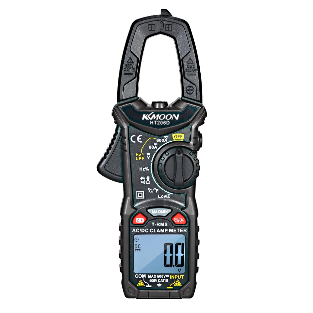 Цифровой мультиметр зажим KKmoon измеритель переменного/постоянного тока