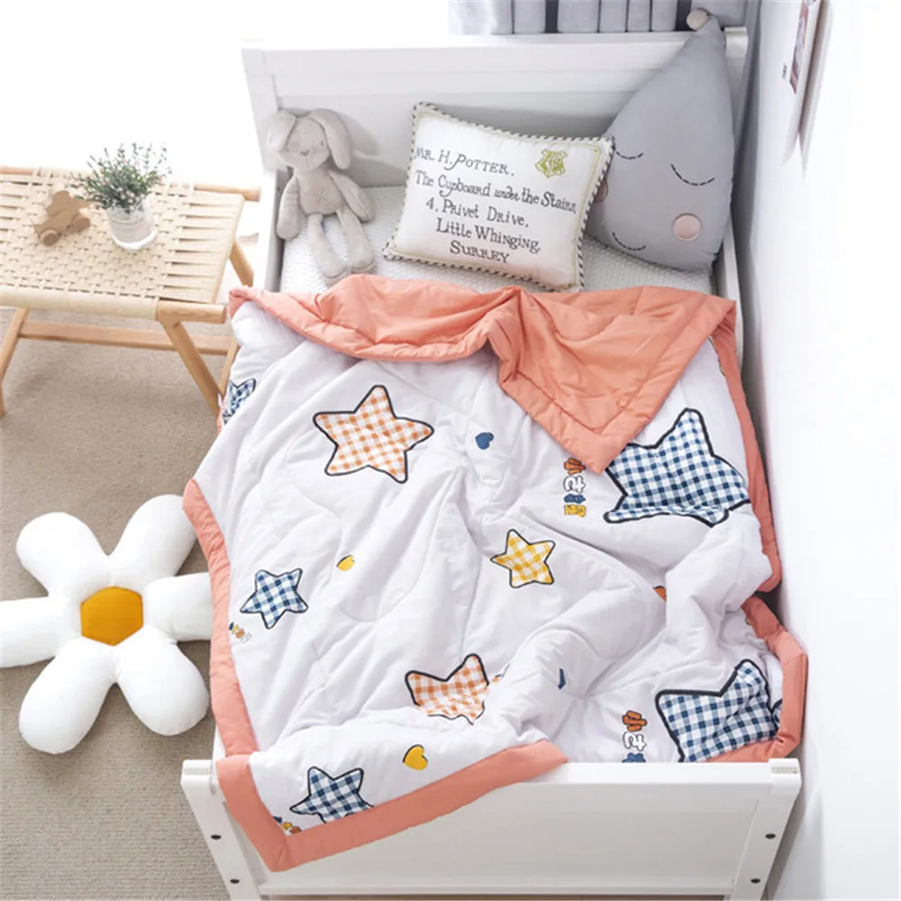 Одеяло детское летнее с героями мультфильмов мягкое тонкое | Дом и сад