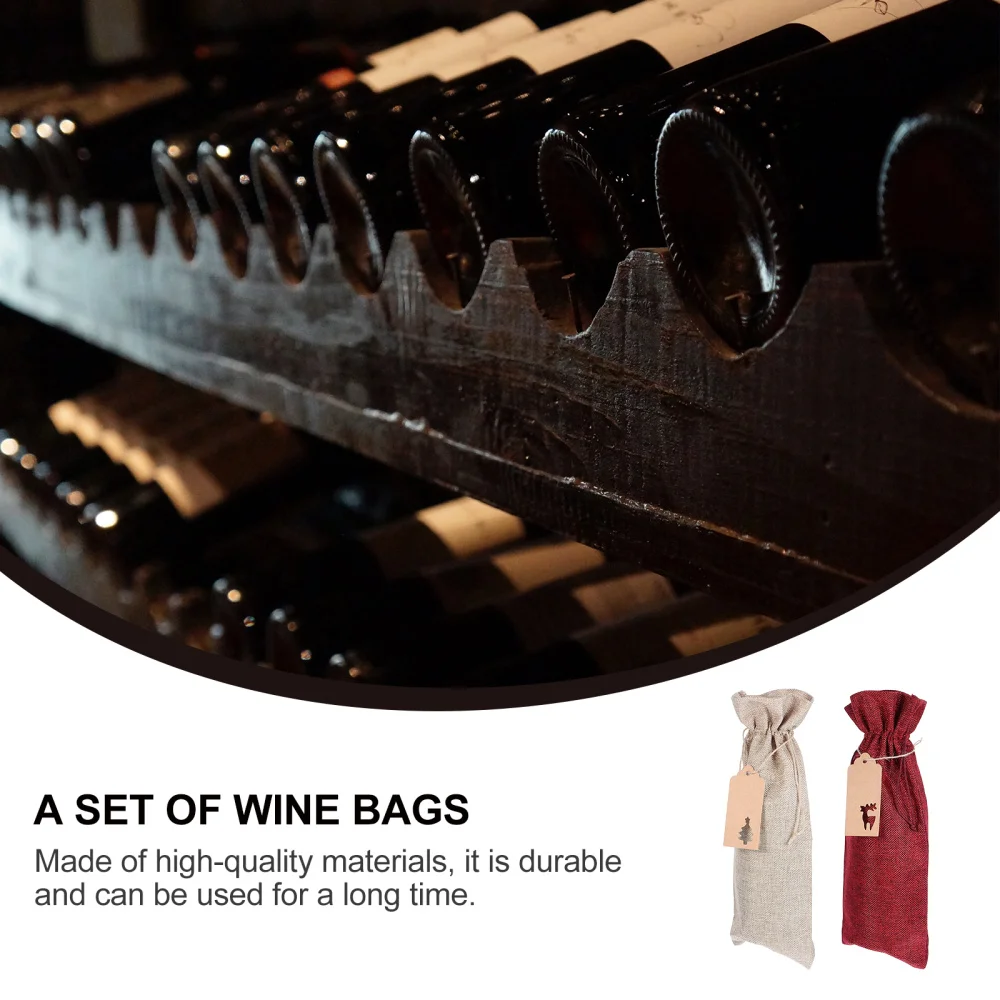 

12Pcs Exquisite Drawstring Storage Bags Linen Bags (Assorted Color)
