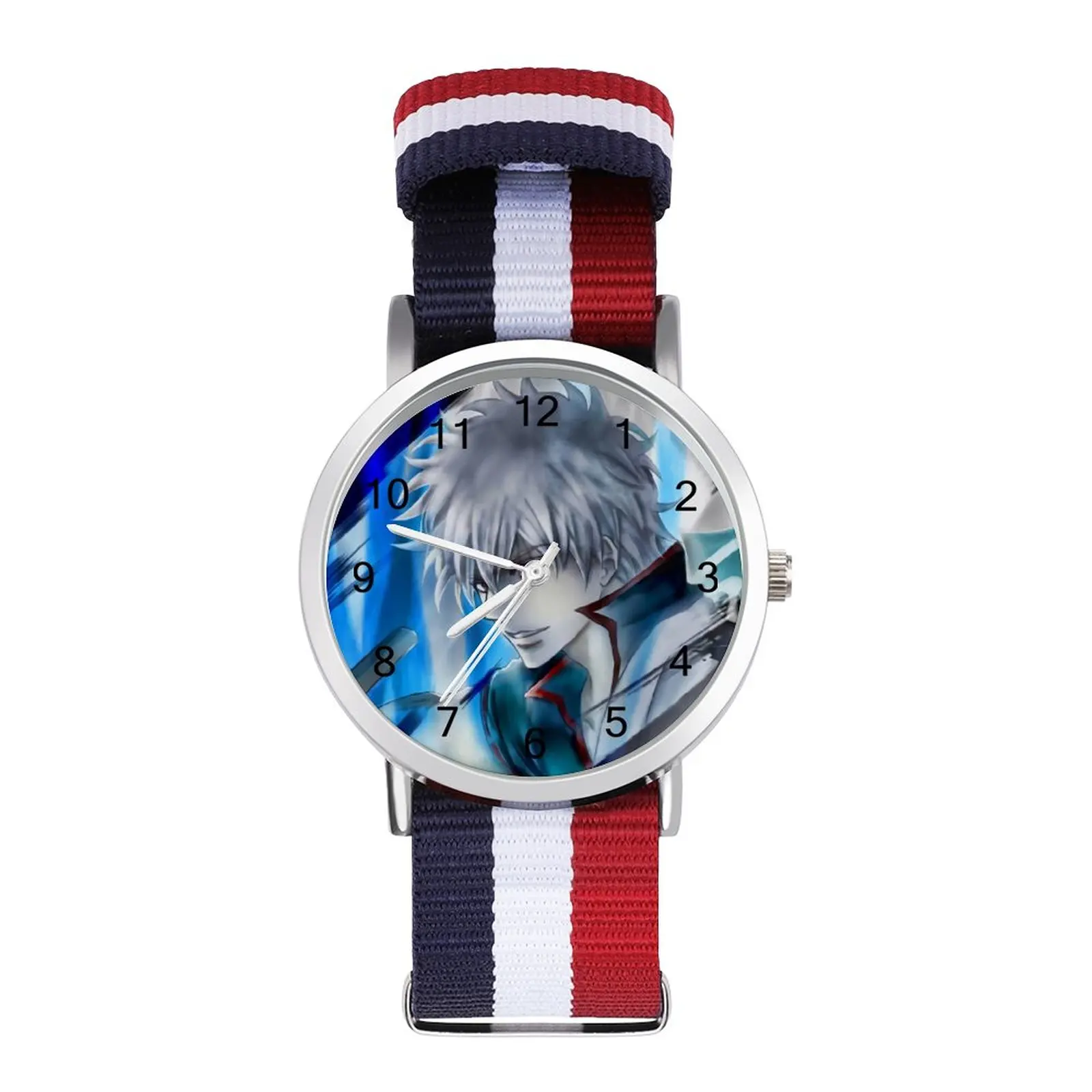 

Gintama кварцевые часы дизайн наручные часы для девочек офисные круглый высокий класс наручные часы