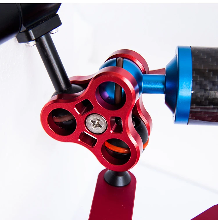 SUPE Подводная лампа с 2 отверстиями 3 отверстия поворотный зажим зажим-бабочка