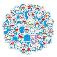 103061pcspack japanese anime doraemon stickers for cars motorcycles water cups childrens toys luggage skateboards computers