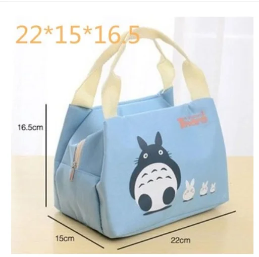 1 шт. Оксфорд холст Тоторо милая сумка для ланча новая еды тоут коробка