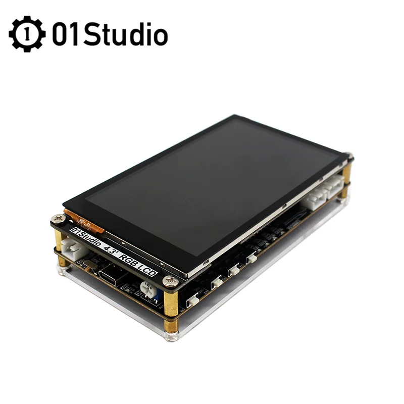 Макетная плата с дисплеем 0studio DaVinci TKM32F499 Micropython ARM STM32 MCU совместимая 4 3 7-дюймовым