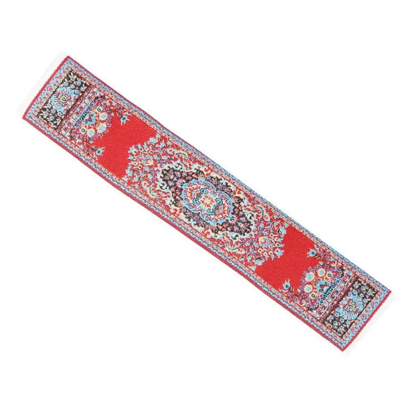 

1:12 Scale DIY Dollhouse Accessories Simulation Mini Decoration Scene Mat Turkish Carpet DIY 4.5*21cm Carpet Dollhouse Z1O3