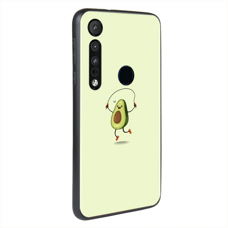 

Carton Lovely Avocado For Motorola Edge G Stylus 5G G8 G9 Play Power Lite One Huper Marco Fusion Plus Phone Case