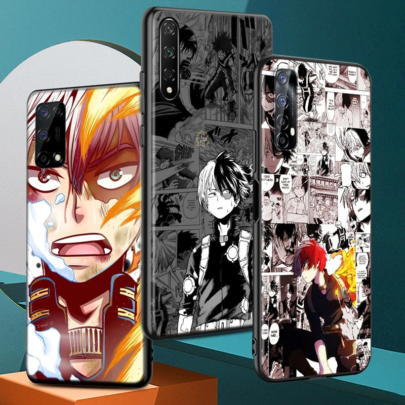 

Silicone Cover Anime My Hero Academia For Realme 7 7i 6S 6i 6 5S 5i 5 3 3i 2 XT Narzo 20 10 Pro Black Soft Phone Case