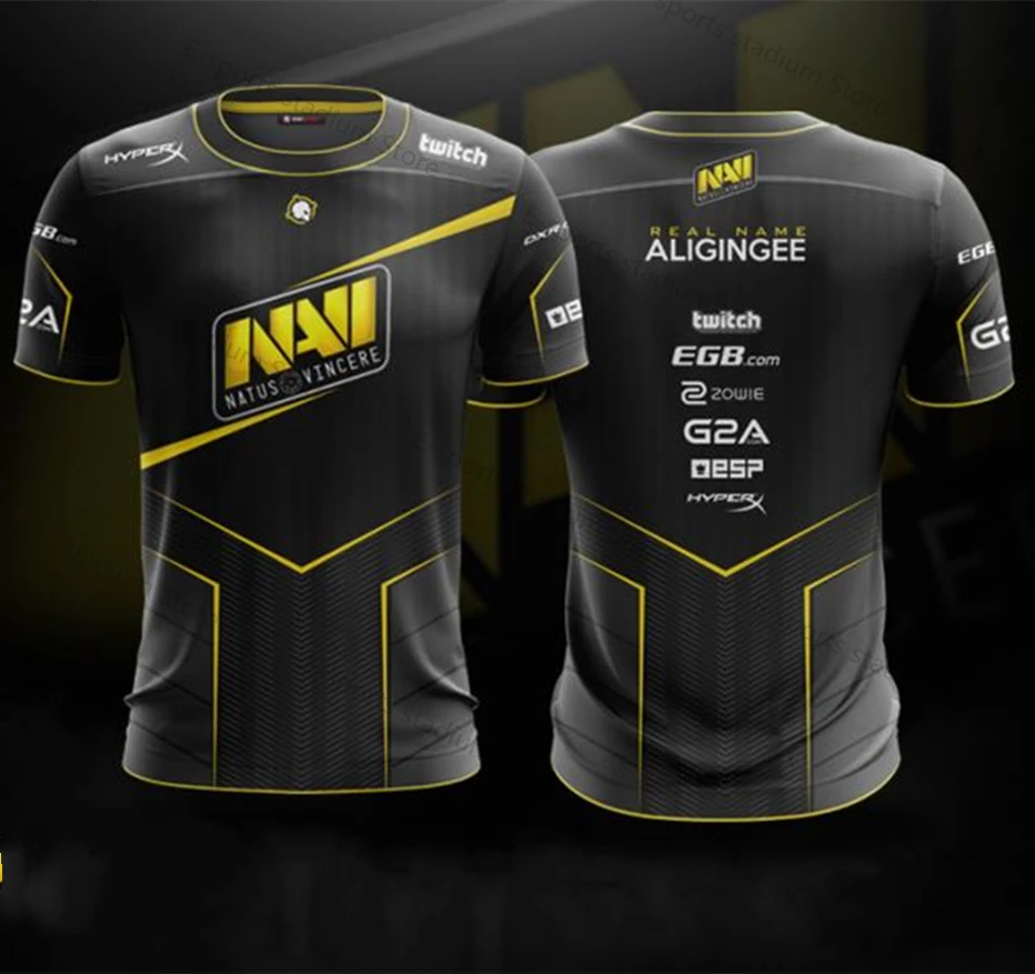 

Футболка с надписью «Natus Vincere Team», 2021, новая футболка NAVI Jersey, униформа Puppey, Dendi, S1mple, европейская футболка LEC CSGO DOTA2