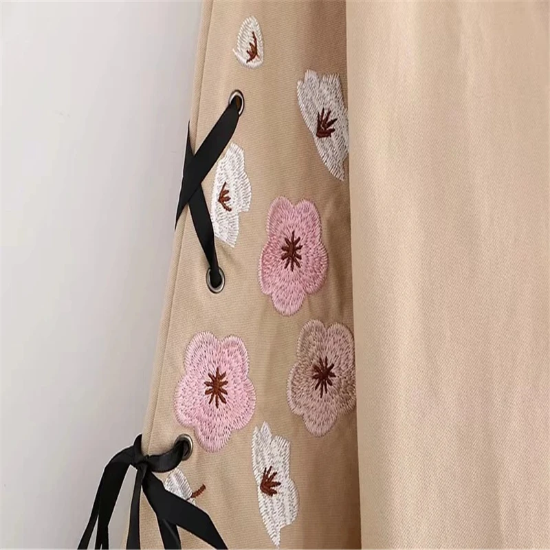 Женские базовые куртки с цветочной вышивкой Merry Pretty зимние хлопковые пальто со