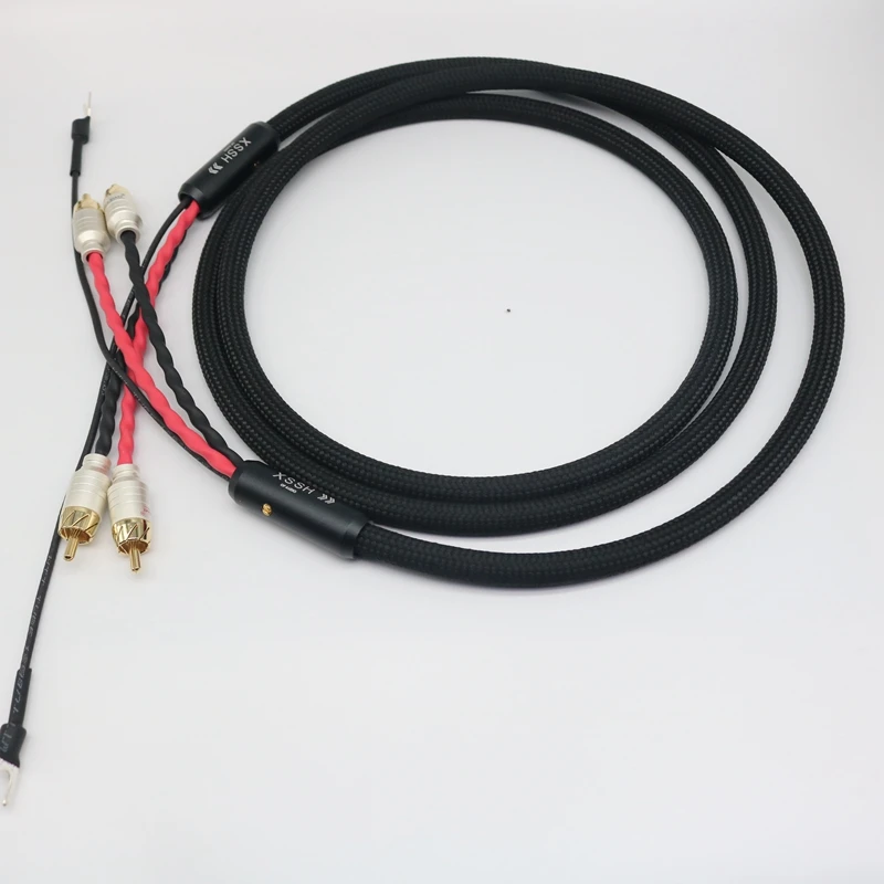 Hi end аудио rca кабель независимый экранированный сигнальный LP Виниловый