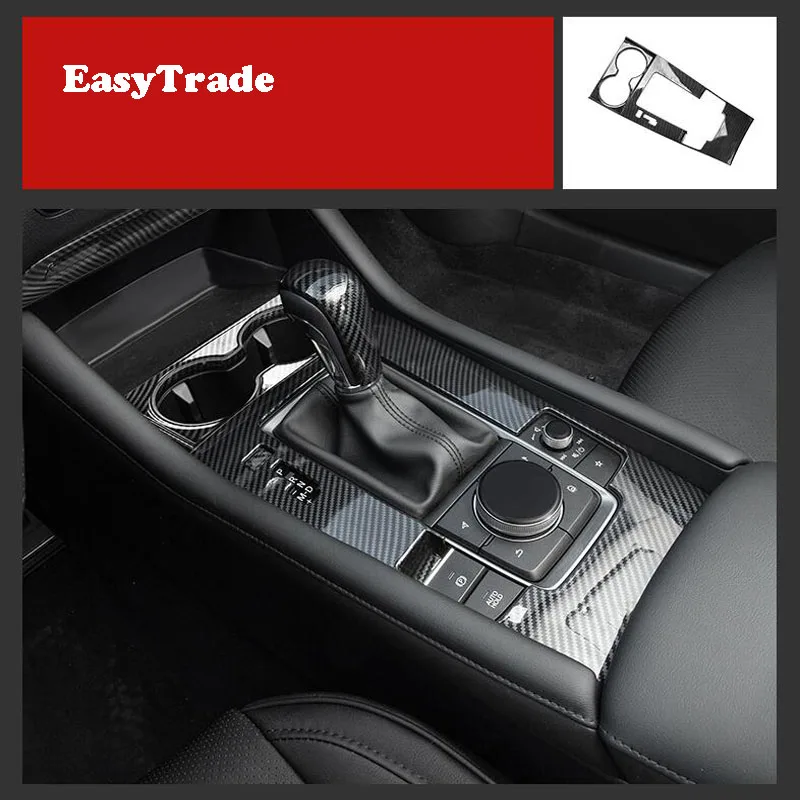 Автомобильная наклейка из углеродного волокна панель управления переключения