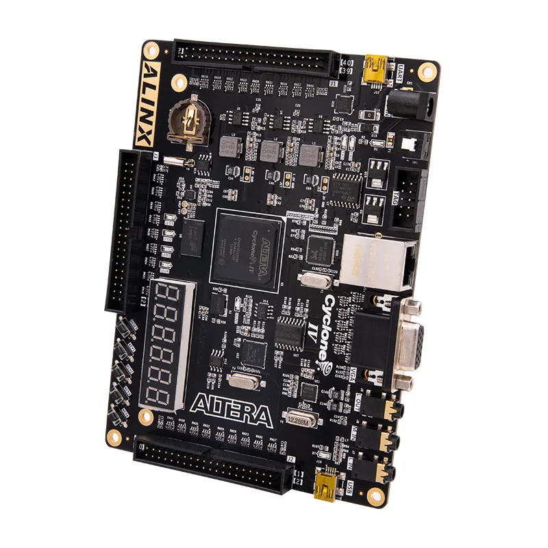 Макетная плата ALTERA FPGA ALINX AX530 NIOS CYCLONE IV EP4CE30 с DDR2 Gigabit Ethernet|Интегральные схемы| |