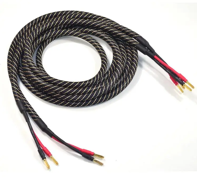 

YSAIO Fever HIFI Professional Speaker cable Intermediate Speaker cable Banana Plug