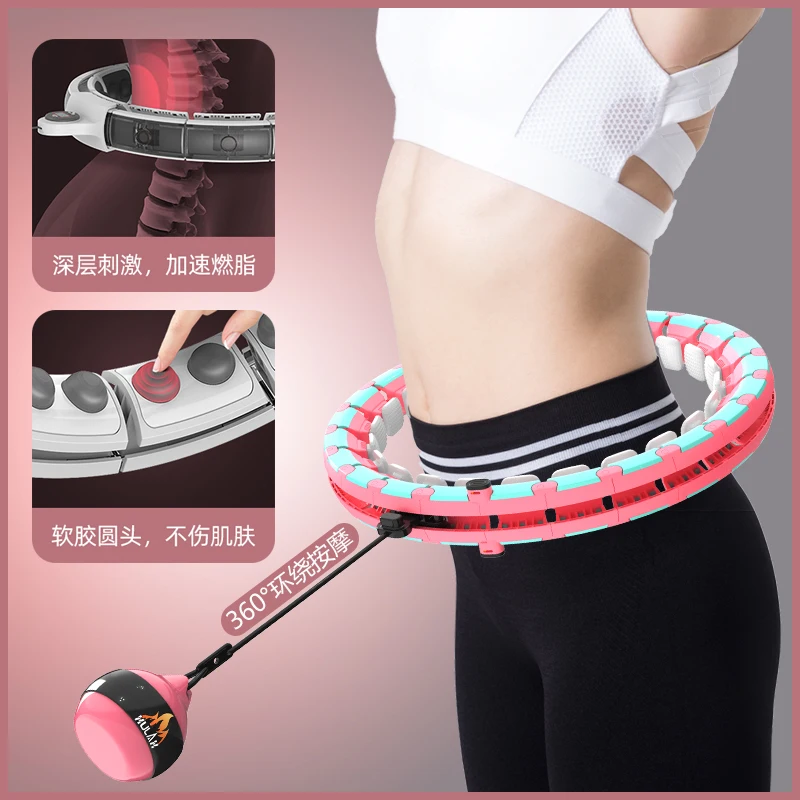 구매 허리 무게 스포츠 후프 피트니스 팜므 장비 휴대용 홈 체육관 스포츠 후프 훈련 데포르테 En Casa 슬리밍 제품 DF50HL