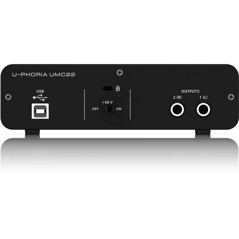 Лидер продаж звуковой интерфейс BEHRINGER UMC22/UM2 микрофон усилитель для наушников