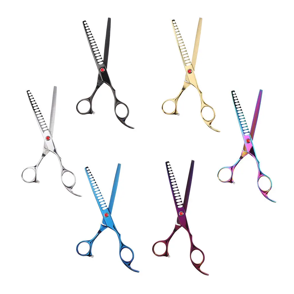 

7 "salon Hairdresser Thinning Scissors Hairdressing Scissors Hairdresser 15 Teeth