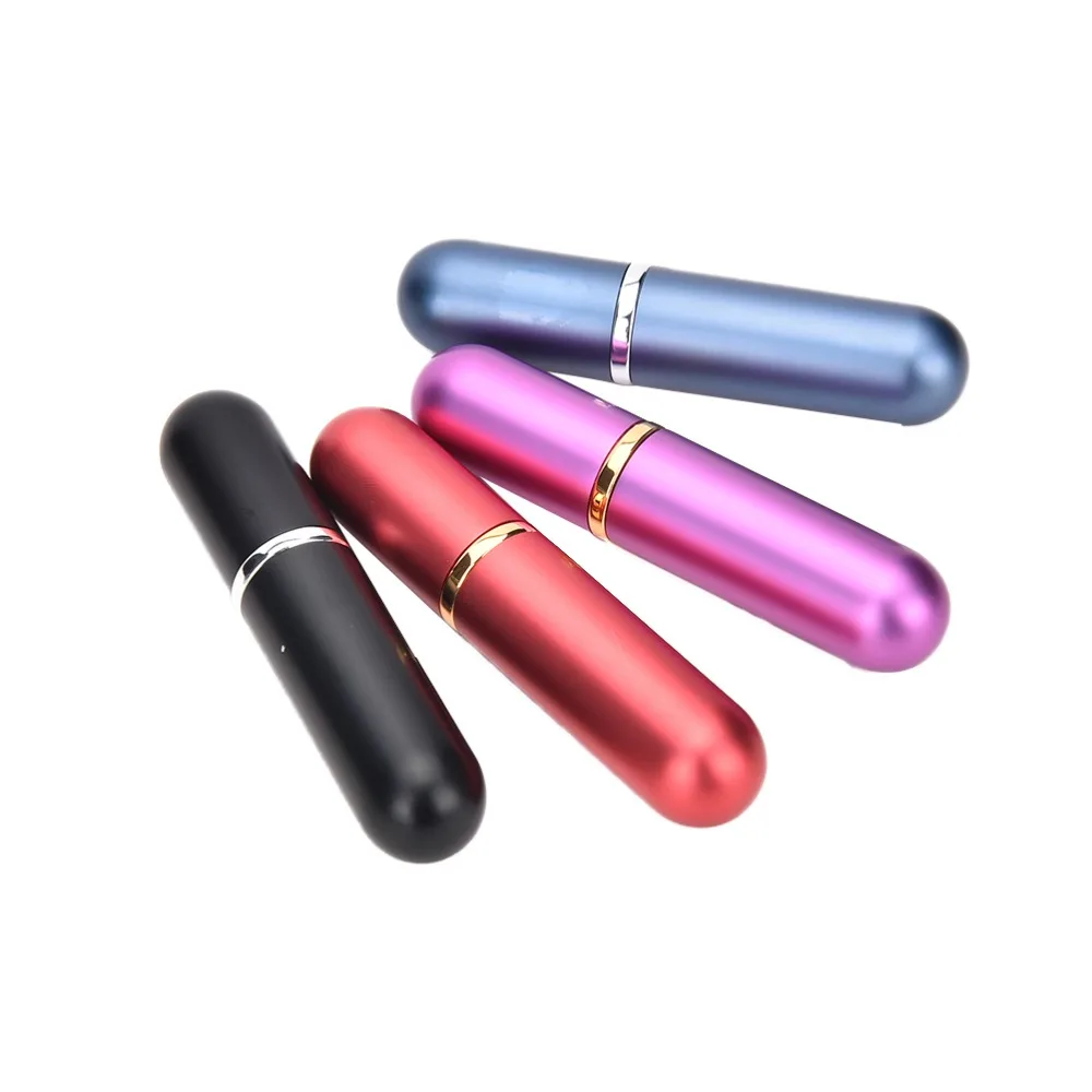 Карман 5 мл бутылки многоразового путешественник алюминий спрей пустой