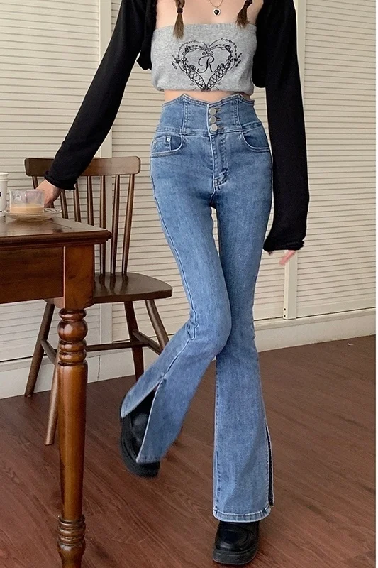 

Реальный снимок осень-зима с высокой талией, эластичный бюстгальтер для бедер