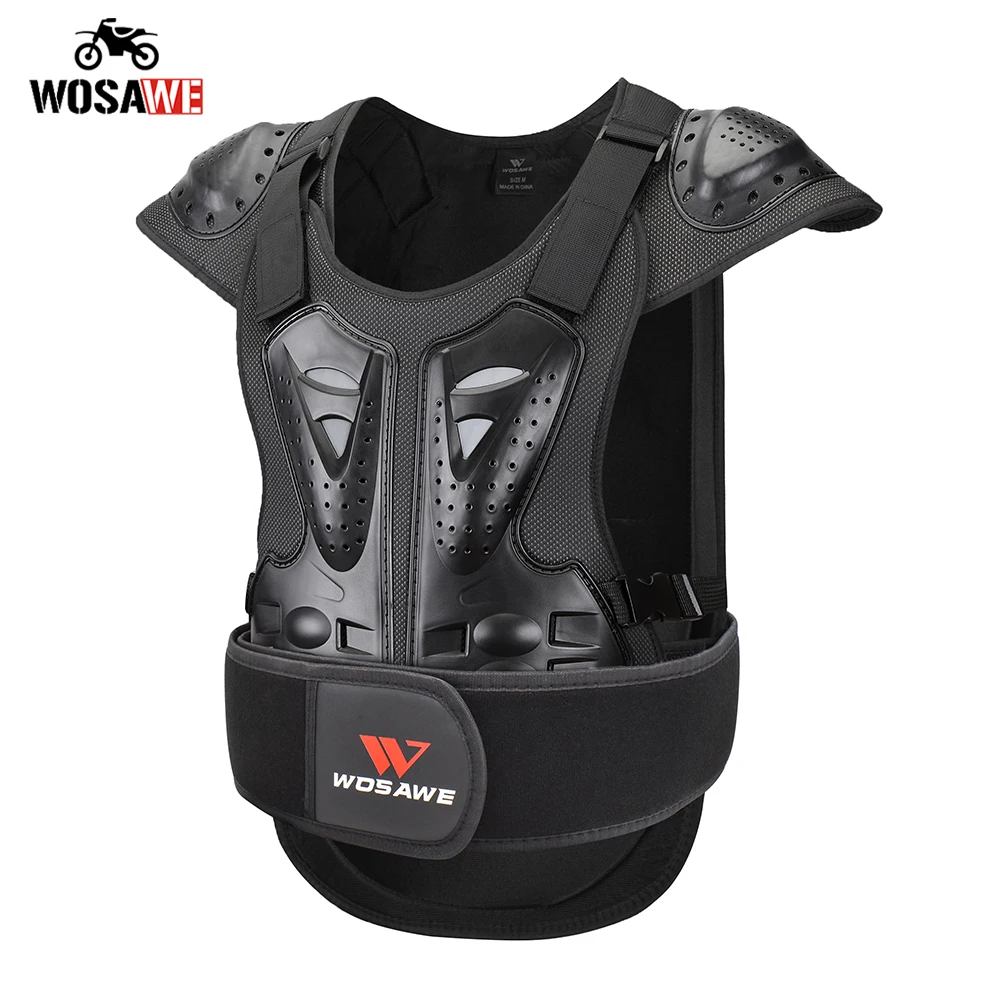 Мотоциклетная броня куртка для взрослых грудь спина мото защита тела велоспорта