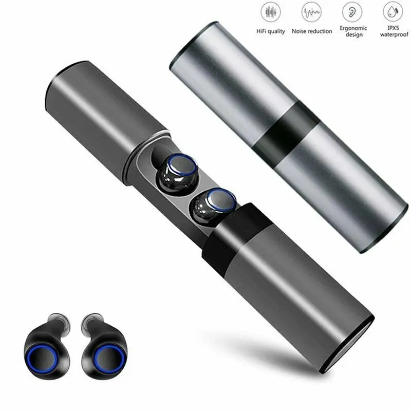 TWS Bluetooth наушники 5 0 беспроводные HIFI спортивные сенсорные игровая Музыкальная