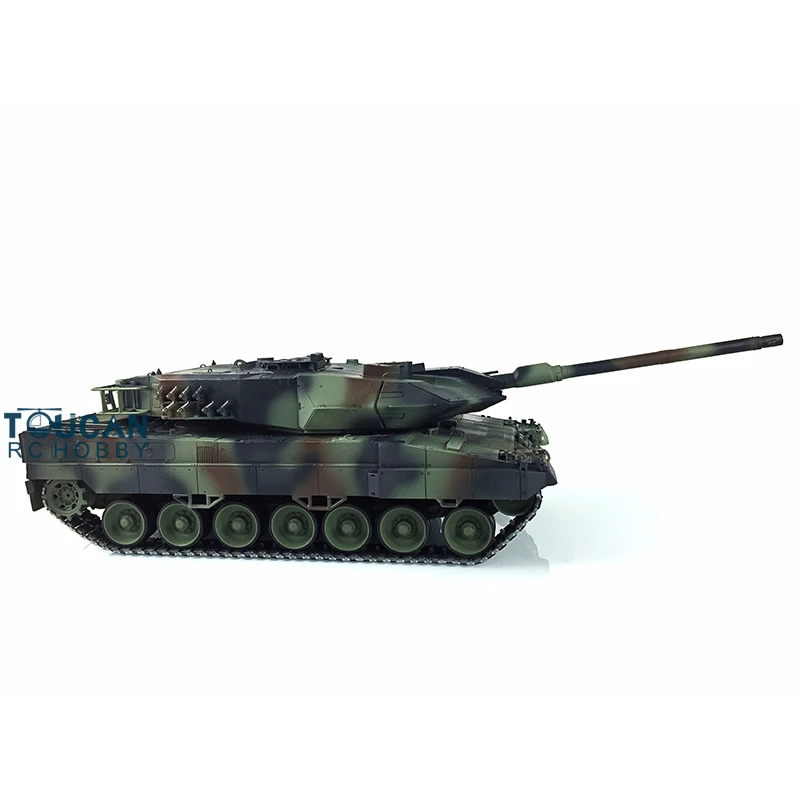 1/16 заказной полностью металлический Leopard2A6 RC Танк 3889 модель Heng длинная