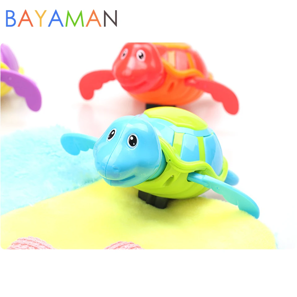 Водная игрушка плавающая черепаха для купания и брызг игрушки заводная игрушка для купания детей
