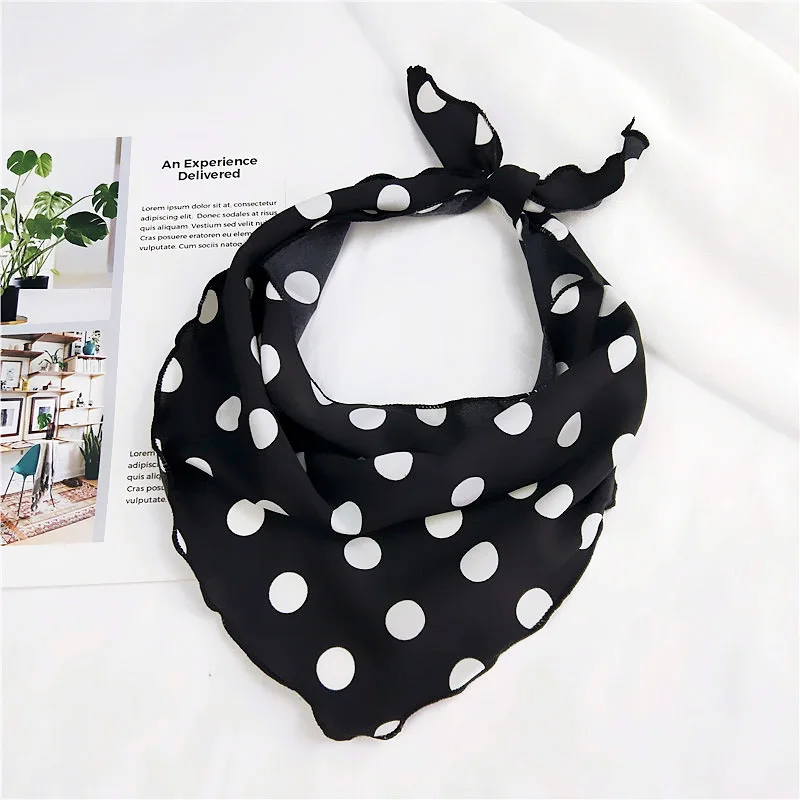 

Женский модный шарф в горошек 33*85 см