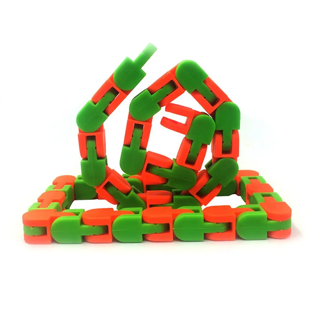 

Newest Wacky Tracks Chain Toy, Rotable Decompression Chain Toys for Children and Adults, Fidget Toys and Finger Sensory Toys