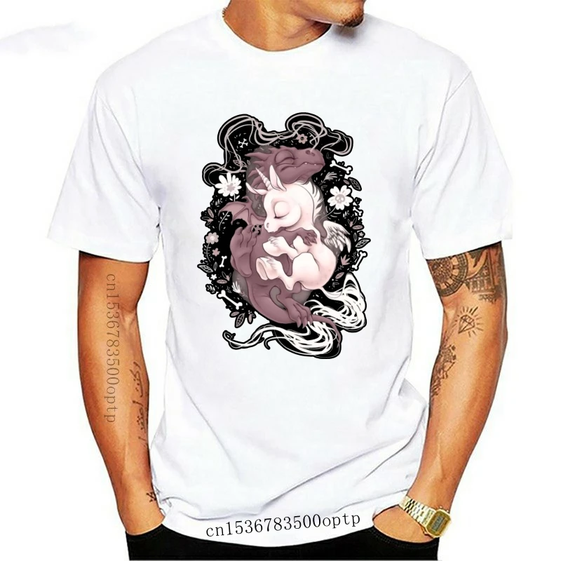 

New Dragon Hug Ladies T-Shirt S-3Xl Outfit Tee Shirt