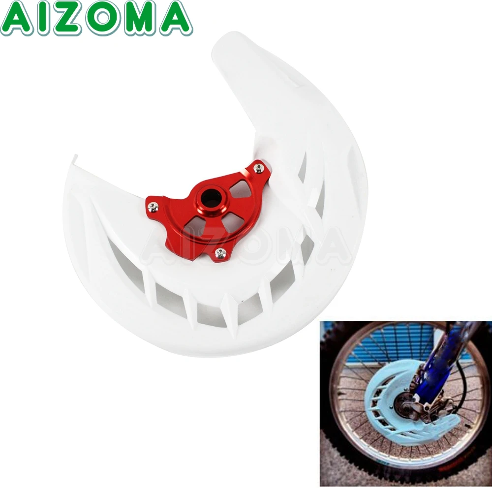 Мотокросс ротор дисковых передних тормозов гвардии протектор крышки для Honda CR125R