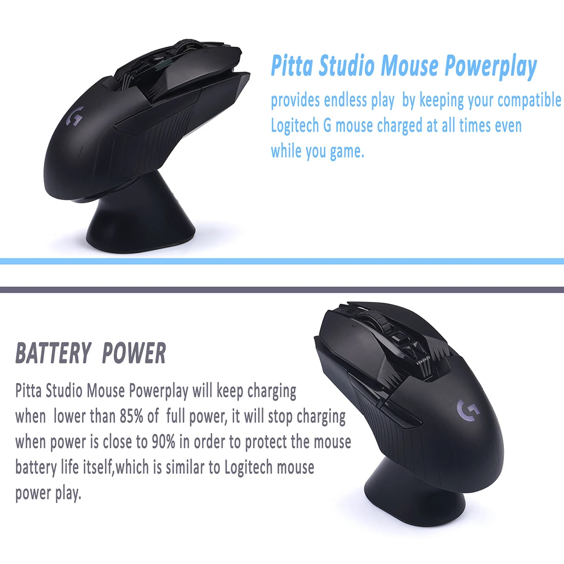 Мини мышь Pitta для ПК Logitech G502 G703 G703hero G903 G903hero|Аксессуары мышей и клавиатур| |