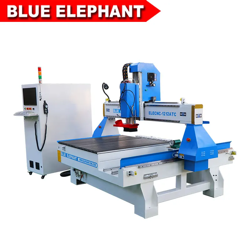 1212 atc фрезерный станок с ЧПУ для резьбы по дереву высокоэффективный алюминиевый 4