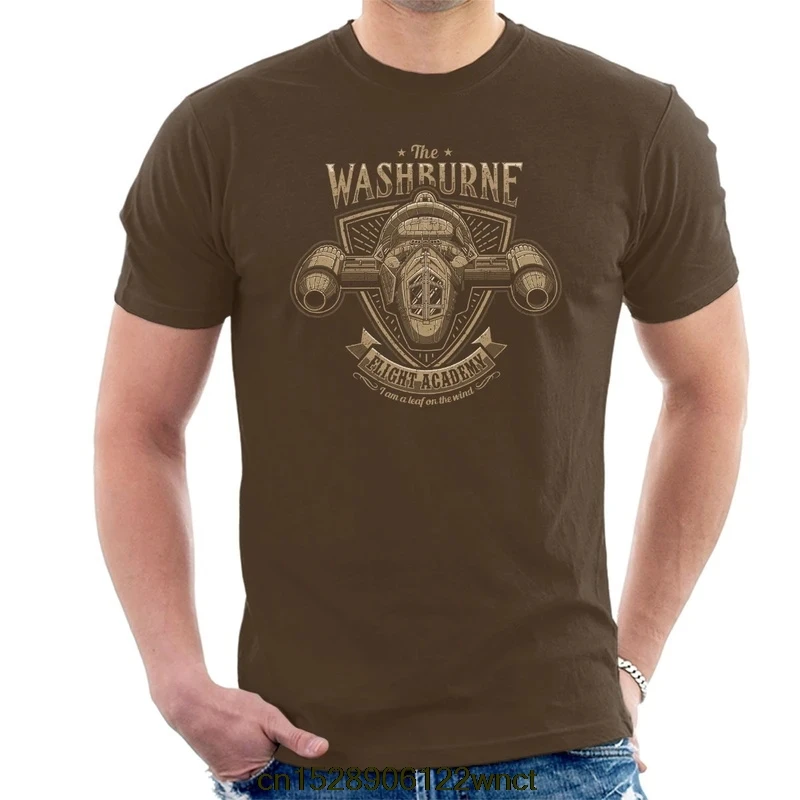 

2020 New Printed Funny The Washburne Flight Academy Firefly Serenity Men's T-Shirt camiseta masculina women's tshirt