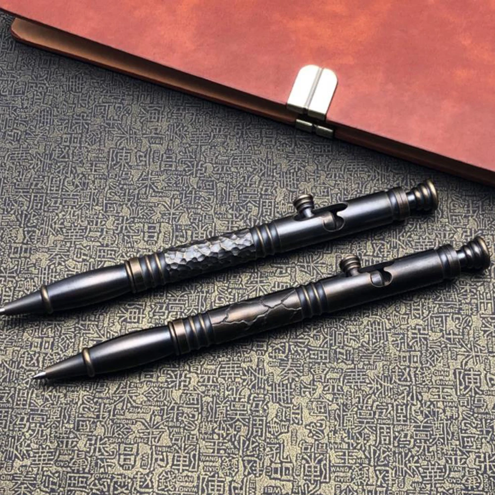 Винтажная латунная ручка ручной работы старая Механическая Шариковая для письма