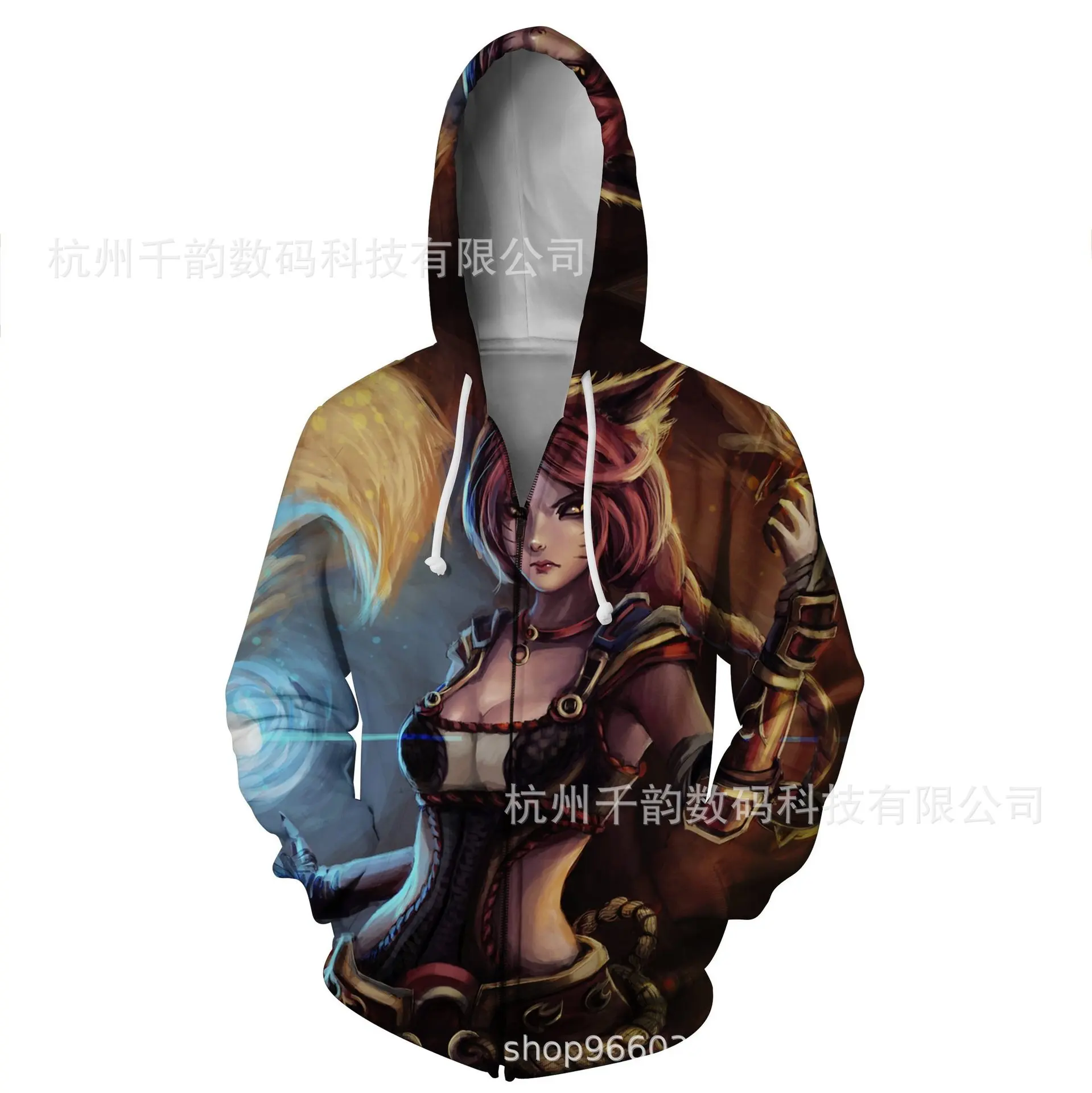 

Толстовка с капюшоном на молнии для мужчин и женщин, Повседневная Уличная одежда в стиле Харадзюку С Длинным Рукавом и 3D-принтом героев из и...