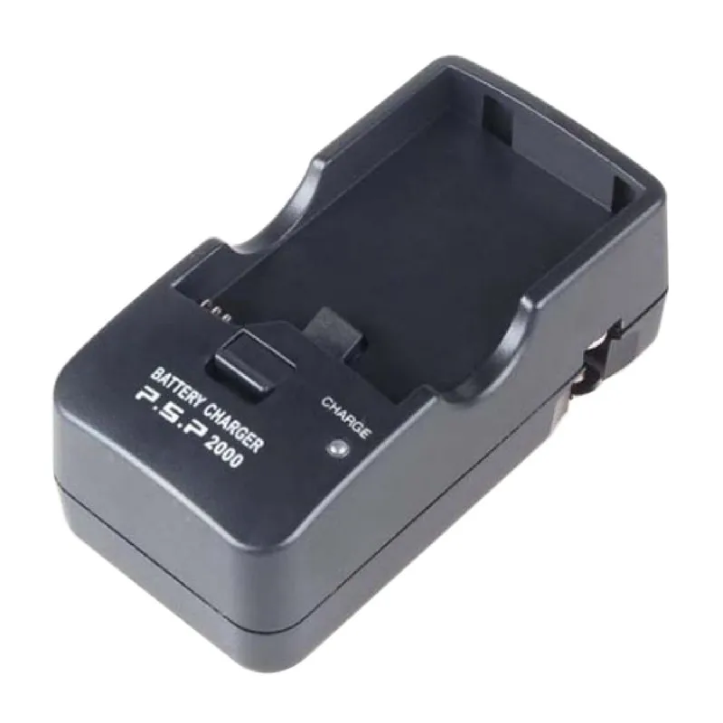 Игровые аксессуары для одной батареи psp 3,6 V 1200mAh одна зарядная станция psp Подставка для SONY psp-2000, 3000 только зарядка psp - Цвет: Черный