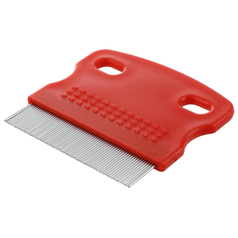 Промо-акция! Тонкая зубчатая расческа для кошек и собак мягкая стальная