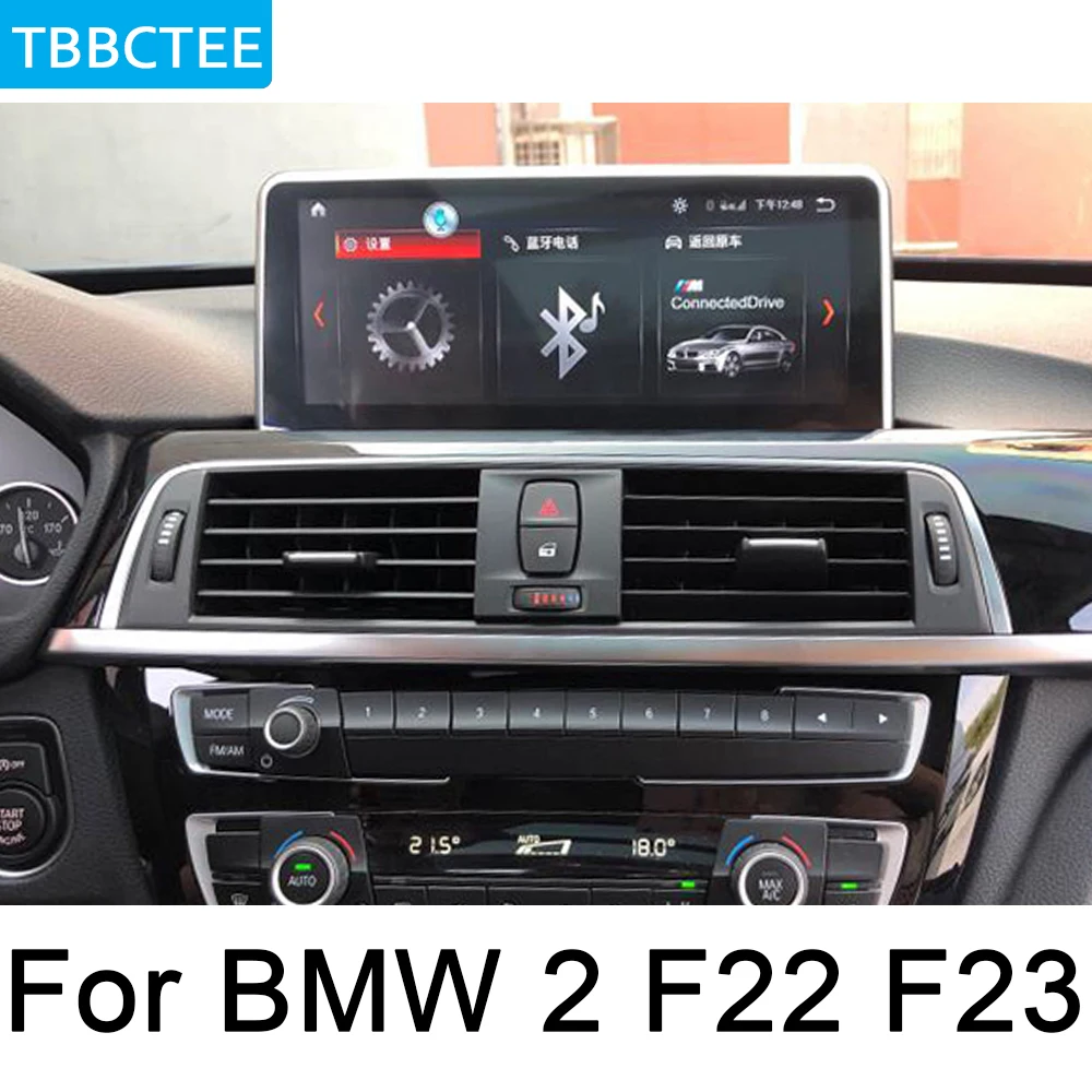 For BMW 2 F22 F23 2017~2018 EVO Multimedia Player HD Screen Stereo Android Car GPS Navi Map Original Style Auto | Автомобили и