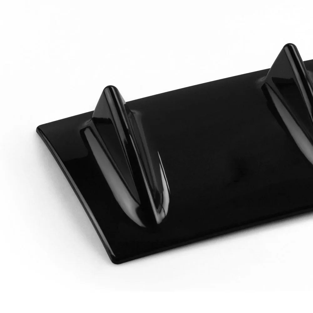 3/5 задний бампер в стиле Акула 3D наклейки виде акул универсальный черный Задний