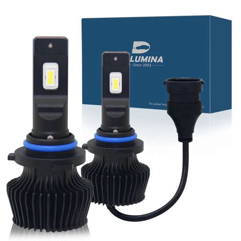

2Pcs 9005 HB3 Led Headlights Fog Light Bulbs CSP Chip 8000LM 12V 6000K Bright White Day Running Light DRLs Canbus Error Free