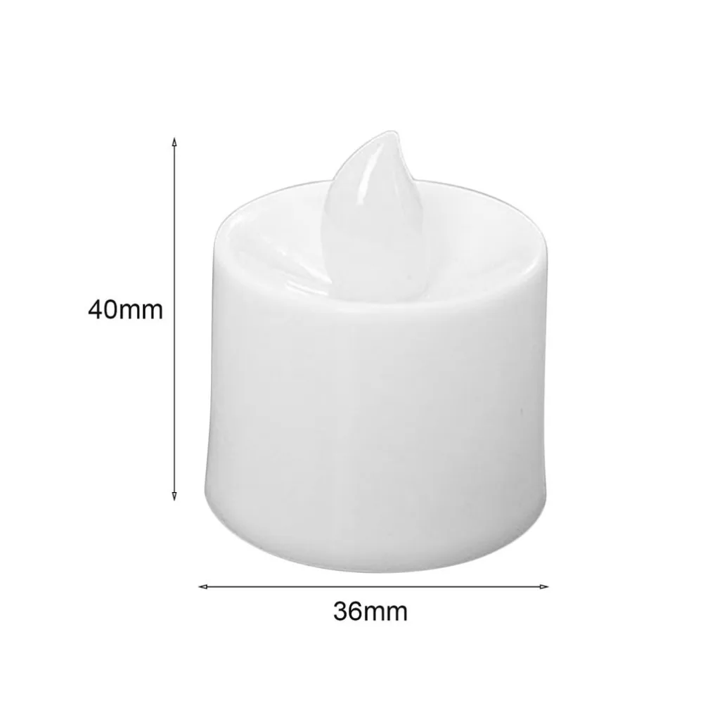 Многоразовый светодиодный светильник без пламени на батарейках Романтический