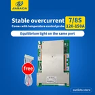 Общий порт JBD 7S Bms 8S 24 В 3,2 а 3,7 а с балансом для литий-ионной батареи в Lifepo4 в
