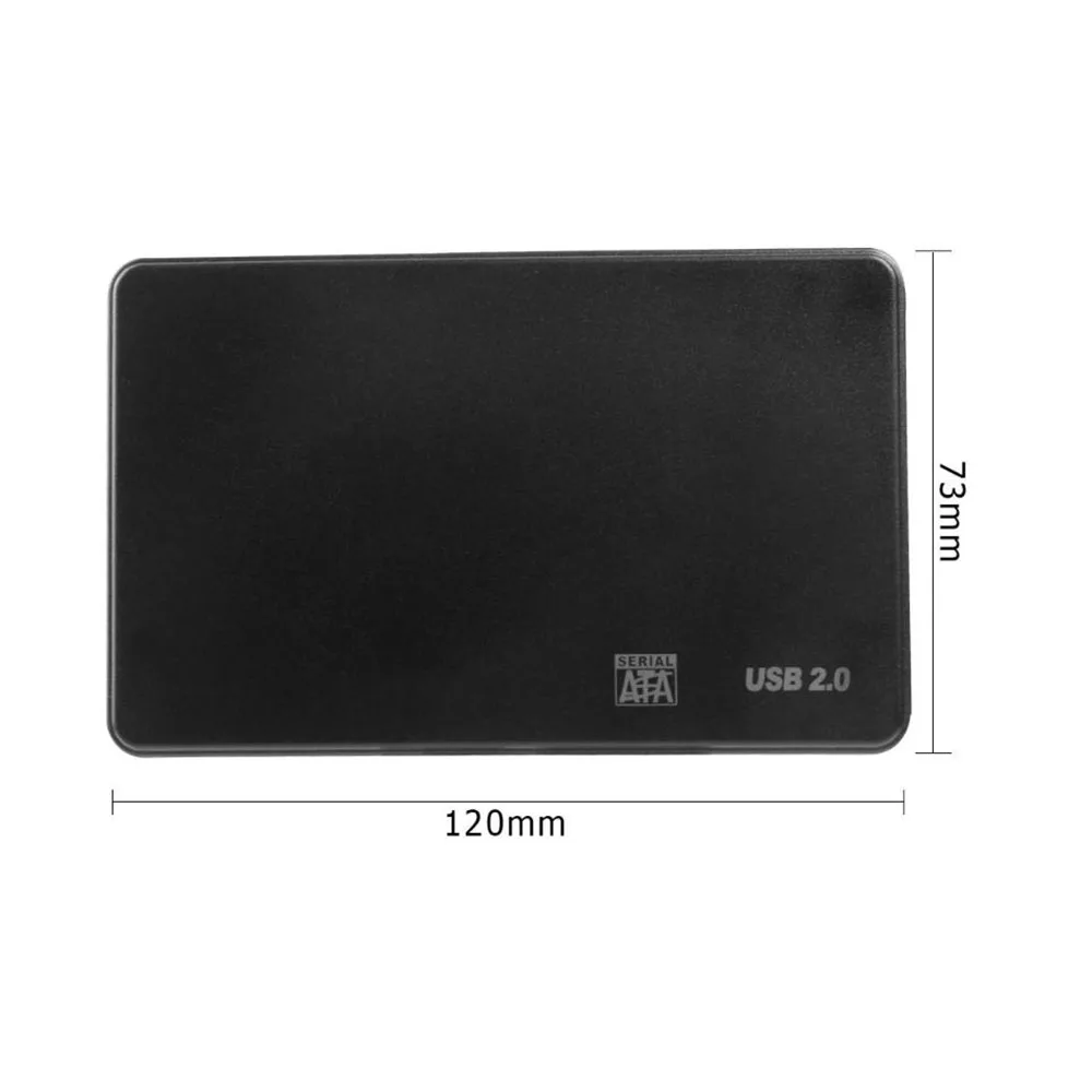 2,5 дюймов Sata жесткий диск, SSD, корпус для USB 2,0 3,0 Корпус адаптер 5 Гбит/с жесткий диск Корпус коробка поддержка 2 ТБ HDD диск для Windows
