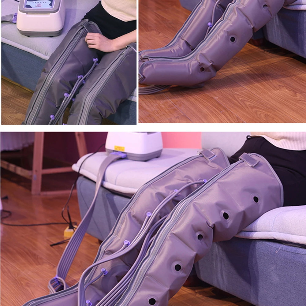 Электрический воздушный компрессионный массажер для ног талии рук обертывания