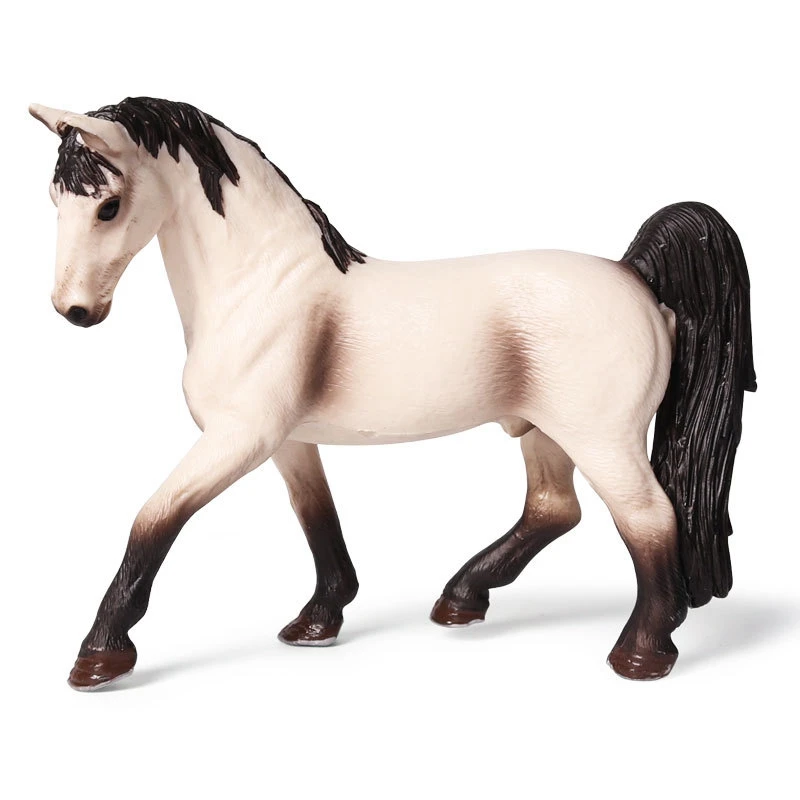 Имитационная лошадка модель животного детская игрушка Коллекция игрушек